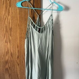 Buckle Sage Green Tank Top